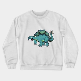 Stegosaurus Crewneck Sweatshirt